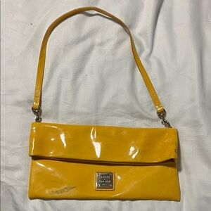Yellow Patent Leather Dooney & Bourke Women's Bag